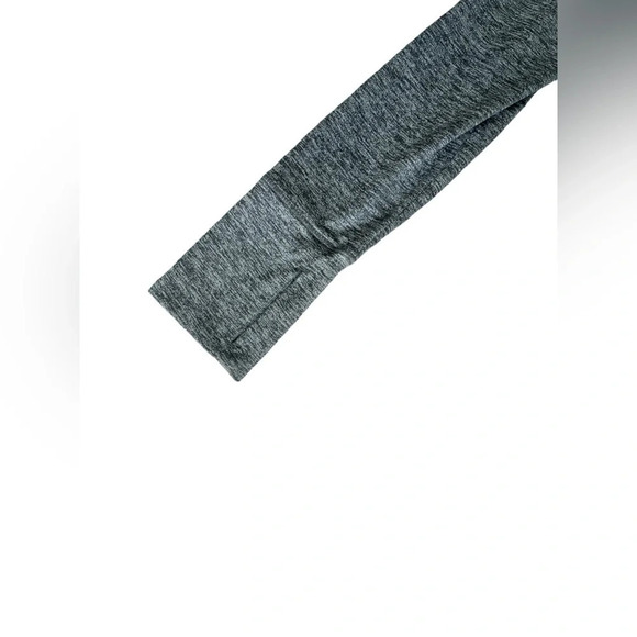 Athleta Tulip Backed Athletic Top with Thumbholes, Heathered Gray, Size XS - Picture 6 of 8